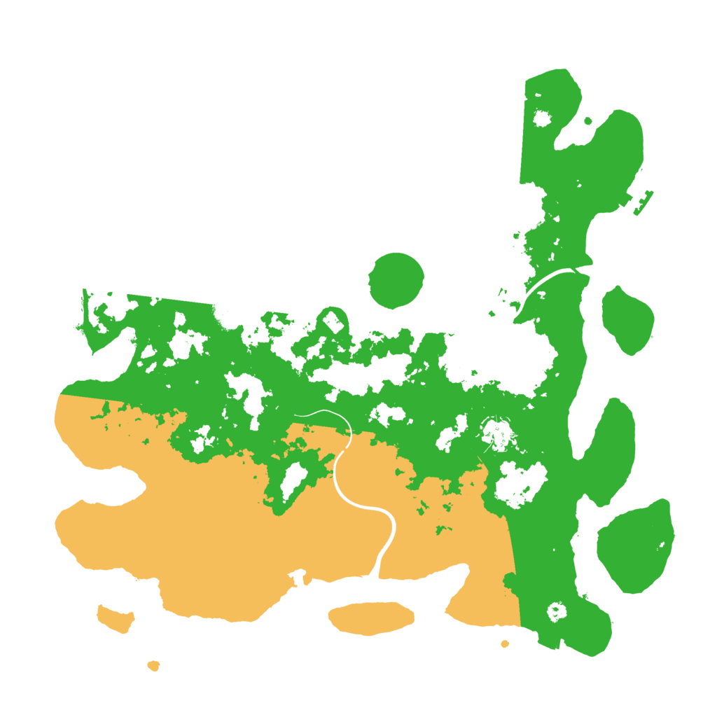 Biome Rust Map: Procedural Map, Size: 3750, Seed: 338023