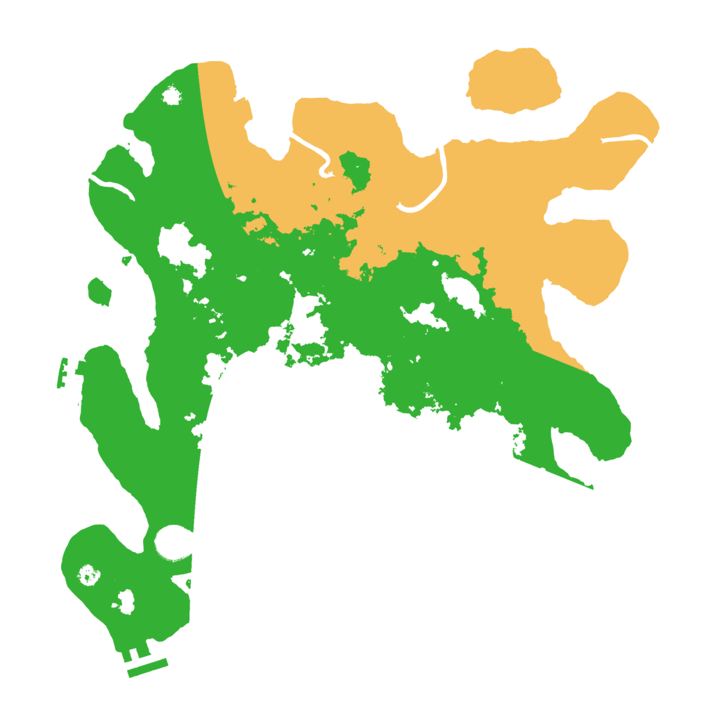 Biome Rust Map: Procedural Map, Size: 3500, Seed: 359203367