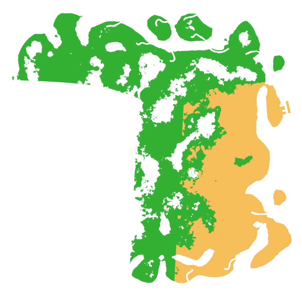 Biome Rust Map: Procedural Map, Size: 5000, Seed: 560454846