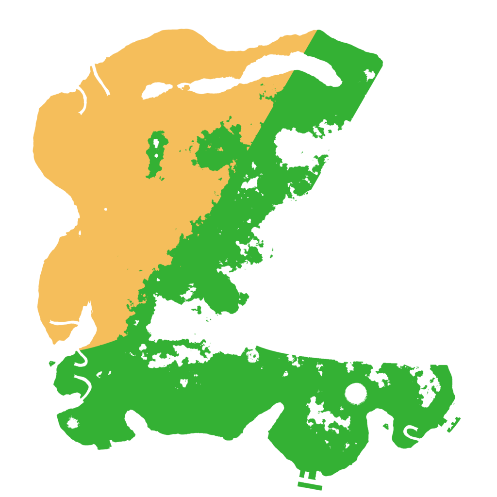 Biome Rust Map: Procedural Map, Size: 4096, Seed: 1370179450