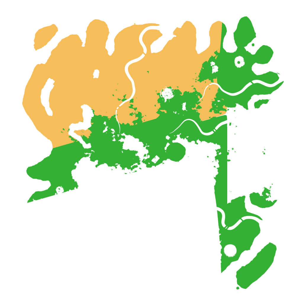 Biome Rust Map: Procedural Map, Size: 4250, Seed: 479437395