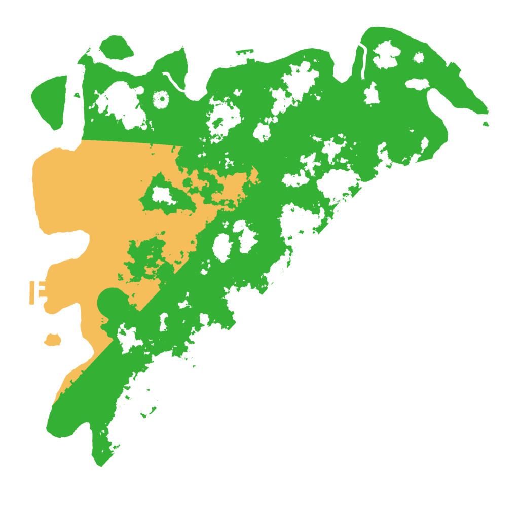 Biome Rust Map: Procedural Map, Size: 4500, Seed: 201592443