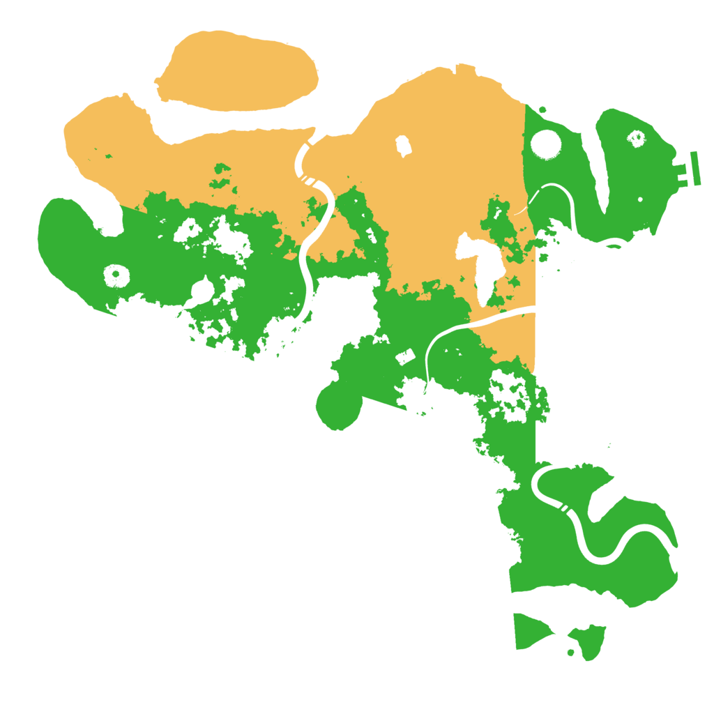 Biome Rust Map: Procedural Map, Size: 4250, Seed: 1270582363