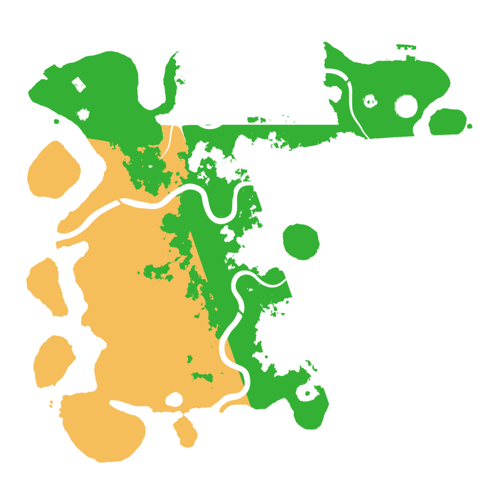 Biome Rust Map: Procedural Map, Size: 3850, Seed: 1539371313