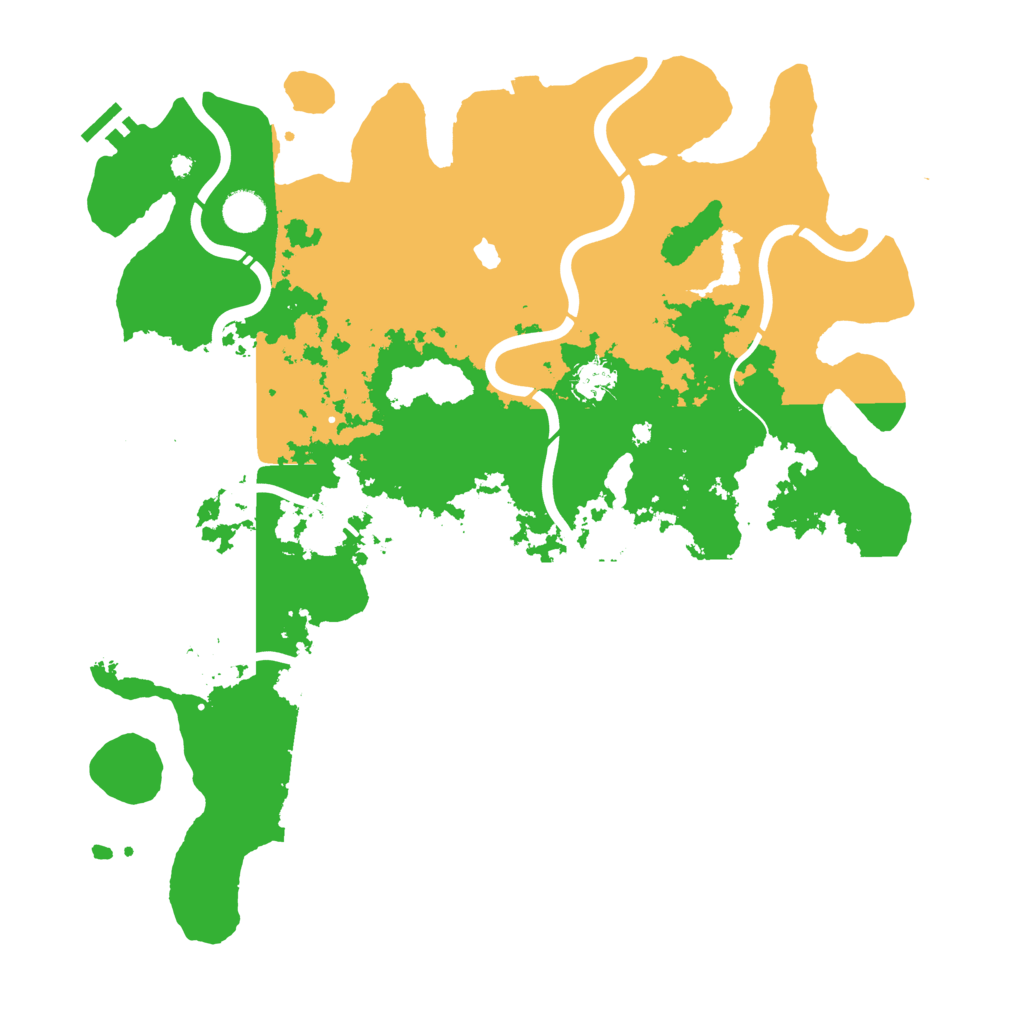 Biome Rust Map: Procedural Map, Size: 4250, Seed: 1741