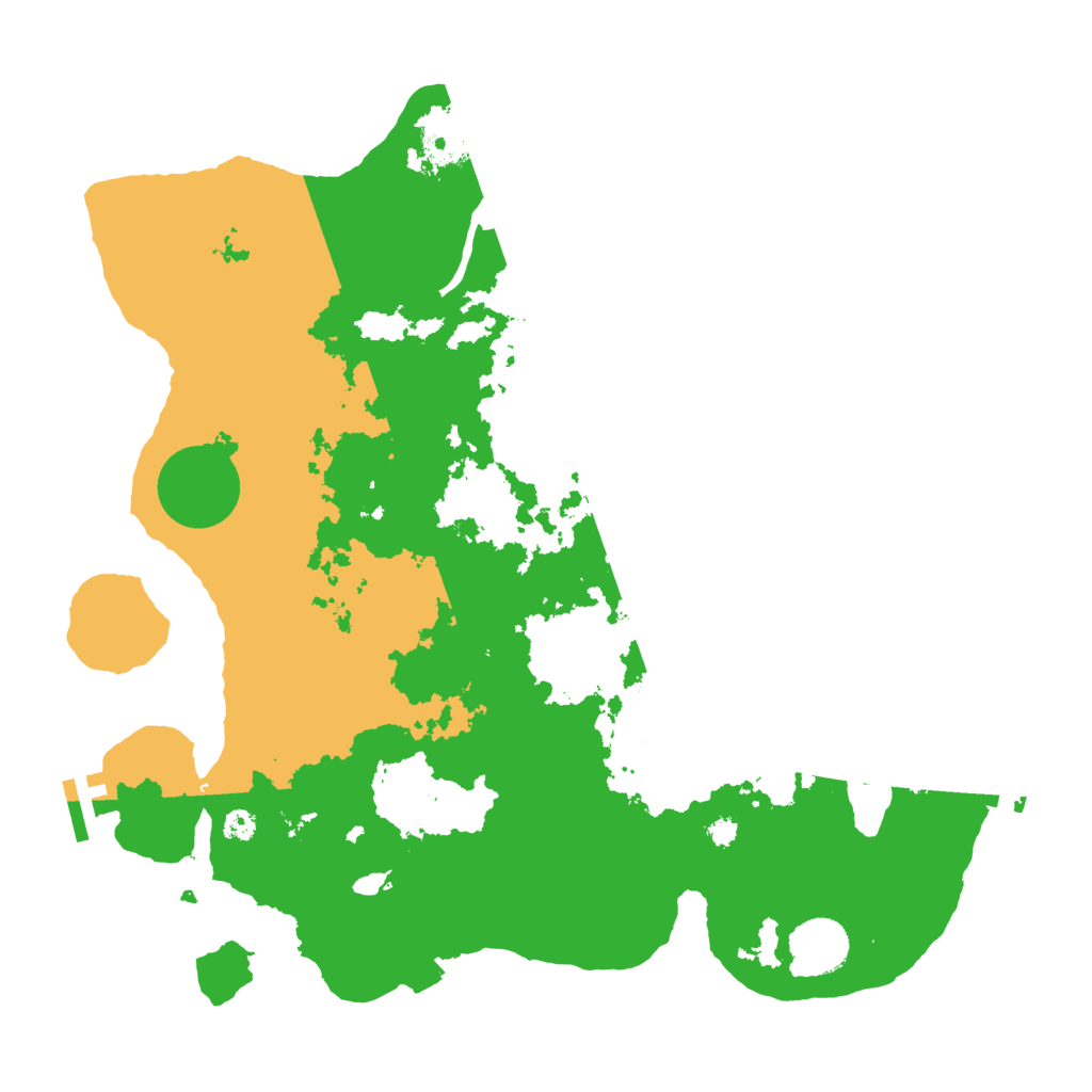 Biome Rust Map: Procedural Map, Size: 3500, Seed: 837145896