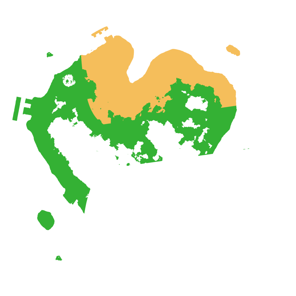 Biome Rust Map: Procedural Map, Size: 2515, Seed: 50000