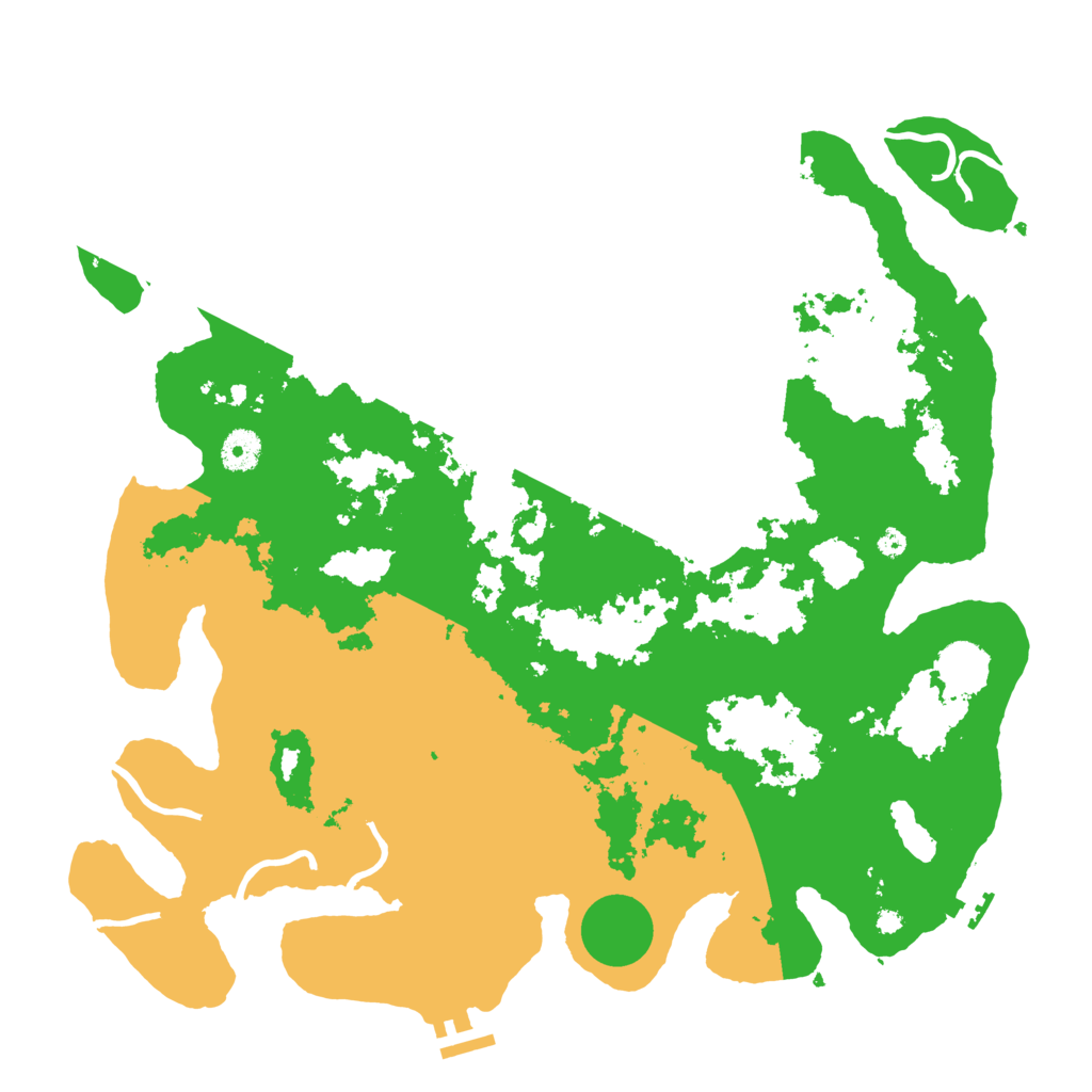 Biome Rust Map: Procedural Map, Size: 4000, Seed: 107652866