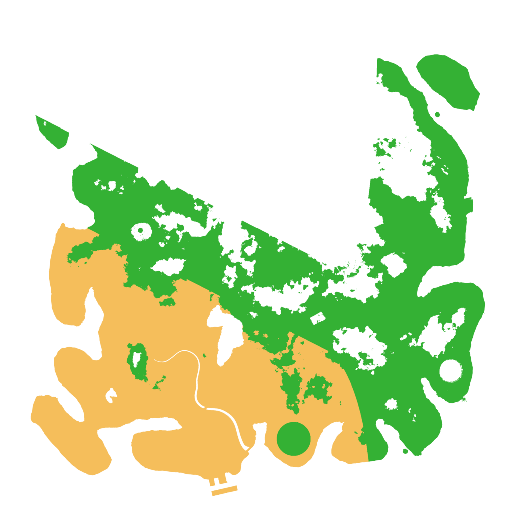 Biome Rust Map: Procedural Map, Size: 4000, Seed: 107652866
