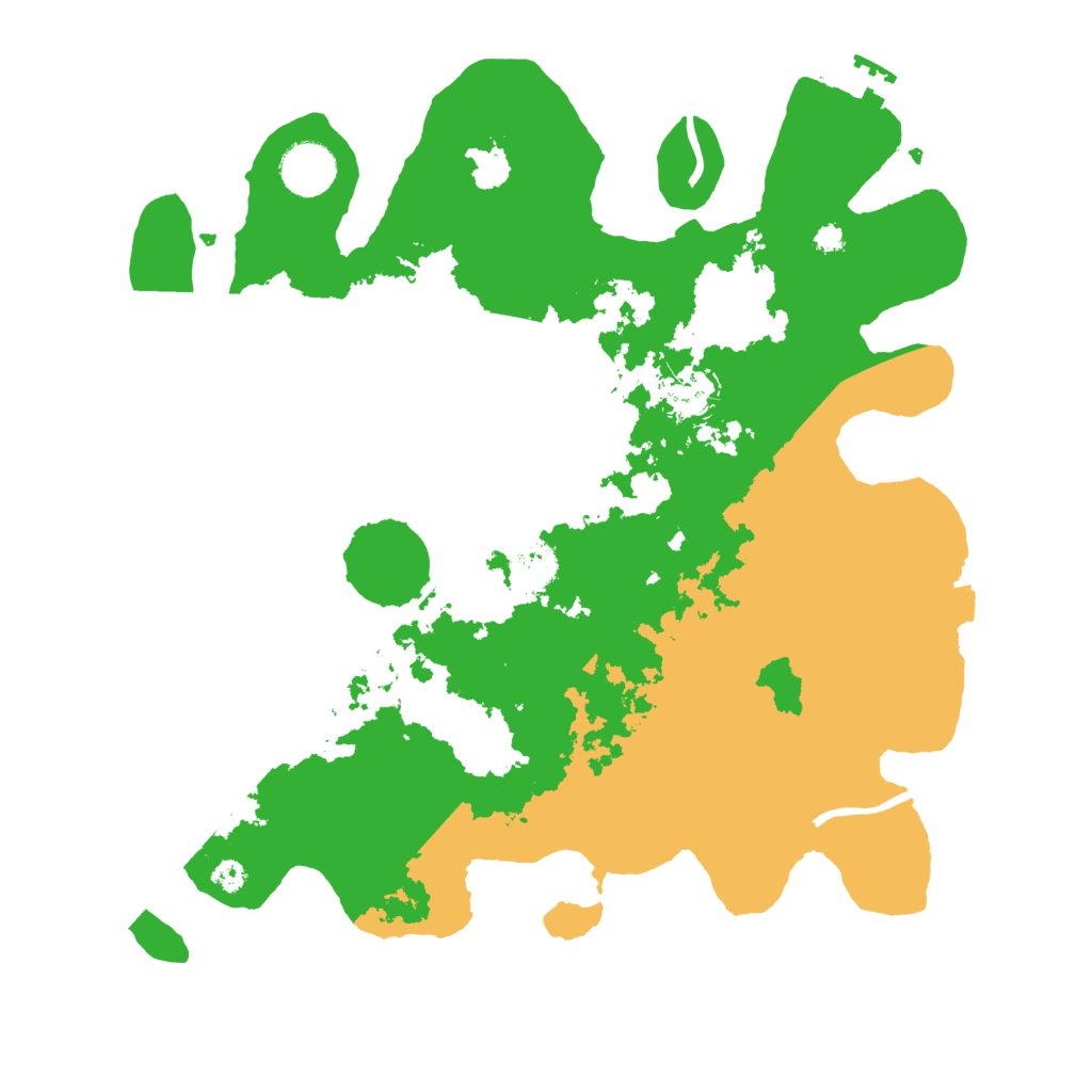 Biome Rust Map: Procedural Map, Size: 3500, Seed: 52451232