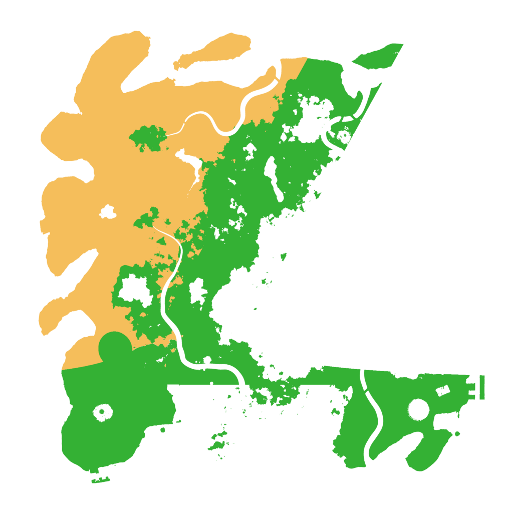 Biome Rust Map: Procedural Map, Size: 4250, Seed: 1185772507
