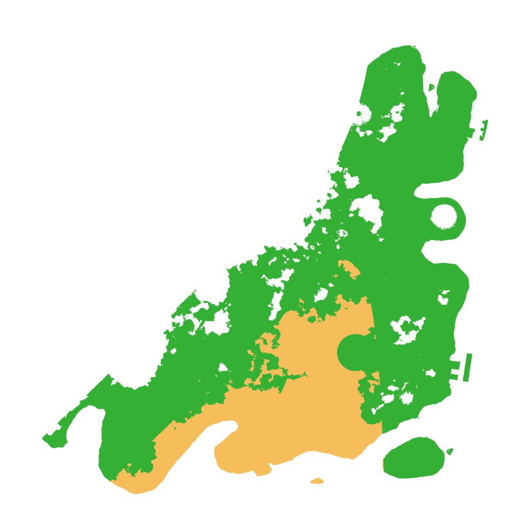 Biome Rust Map: Procedural Map, Size: 3750, Seed: 409357388