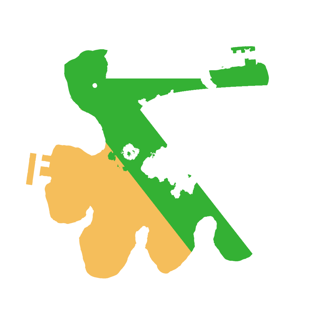 Biome Rust Map: Procedural Map, Size: 2000, Seed: 20956440