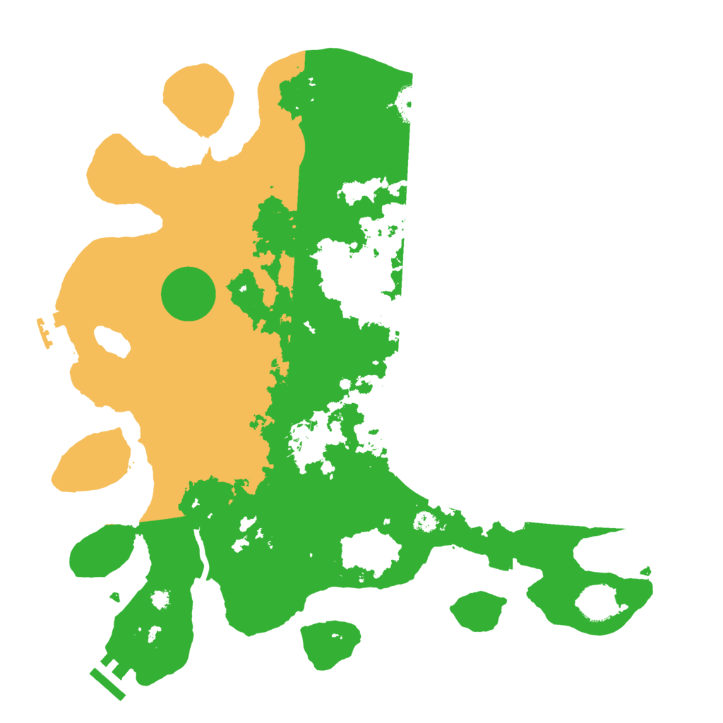 Biome Rust Map: Procedural Map, Size: 3500, Seed: 1851903974