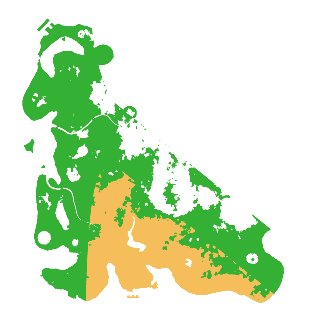 Biome Rust Map: Procedural Map, Size: 4250, Seed: 20240801