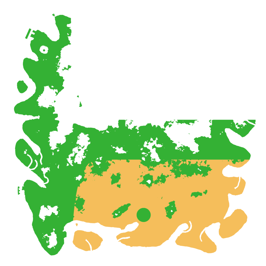 Biome Rust Map: Procedural Map, Size: 5000, Seed: 9748536