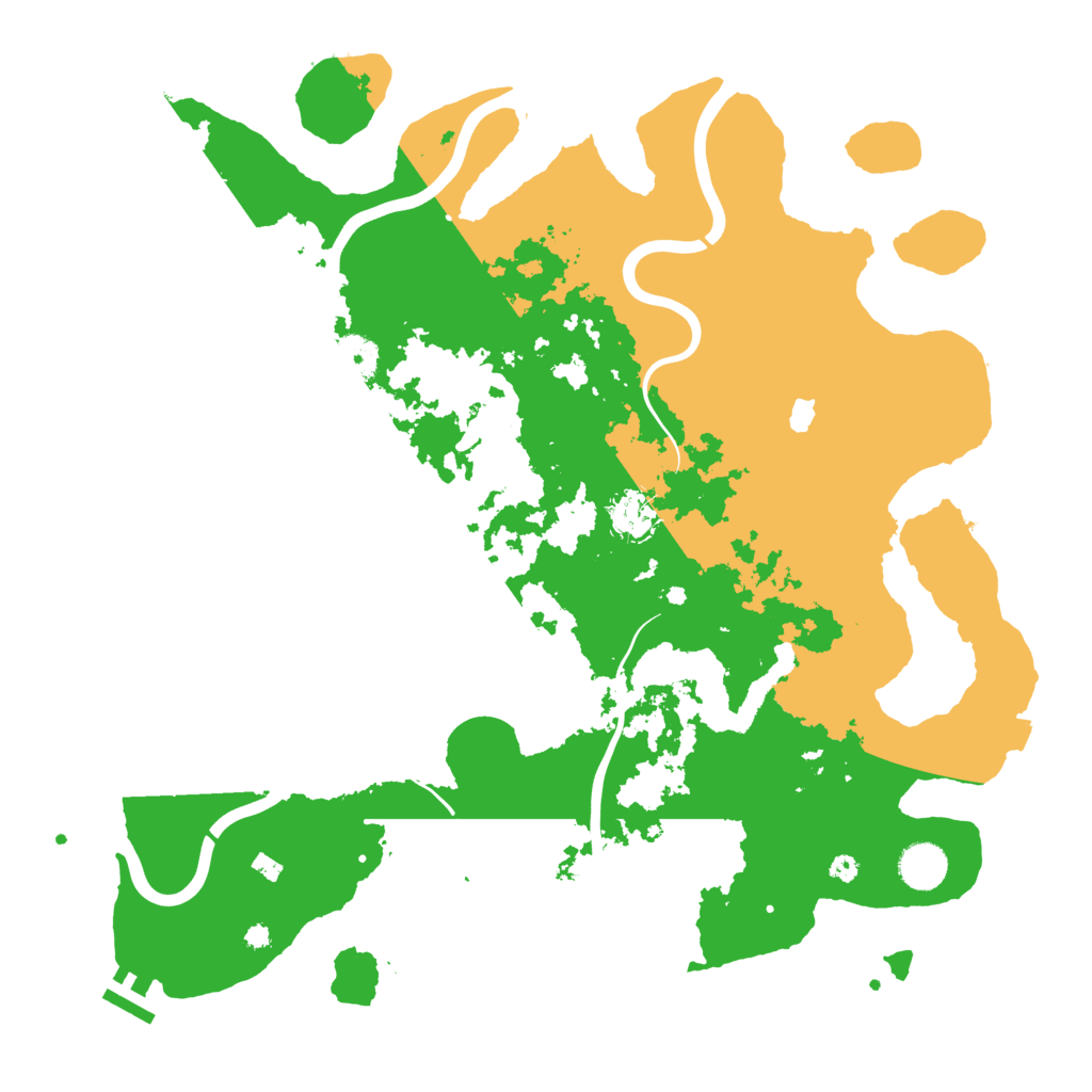 Biome Rust Map: Procedural Map, Size: 4003, Seed: 19686