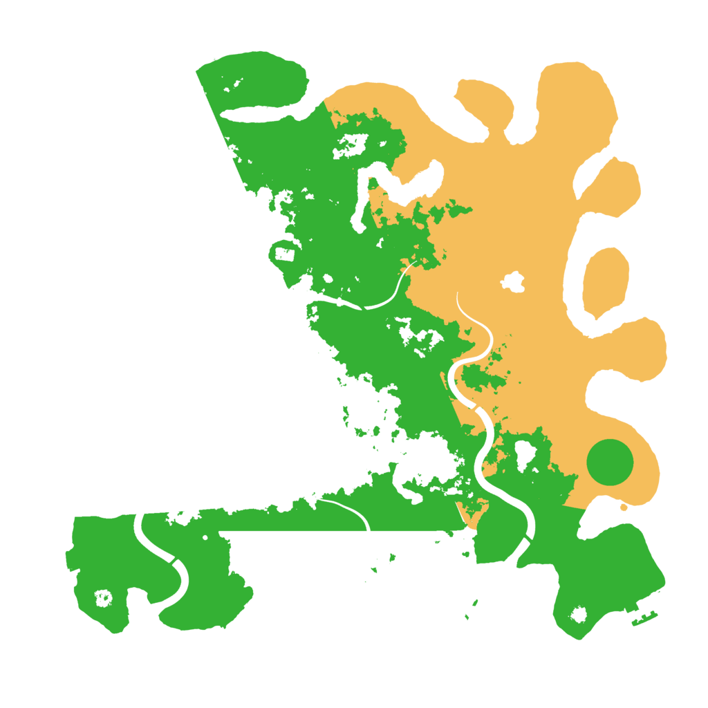Biome Rust Map: Procedural Map, Size: 4000, Seed: 882730101