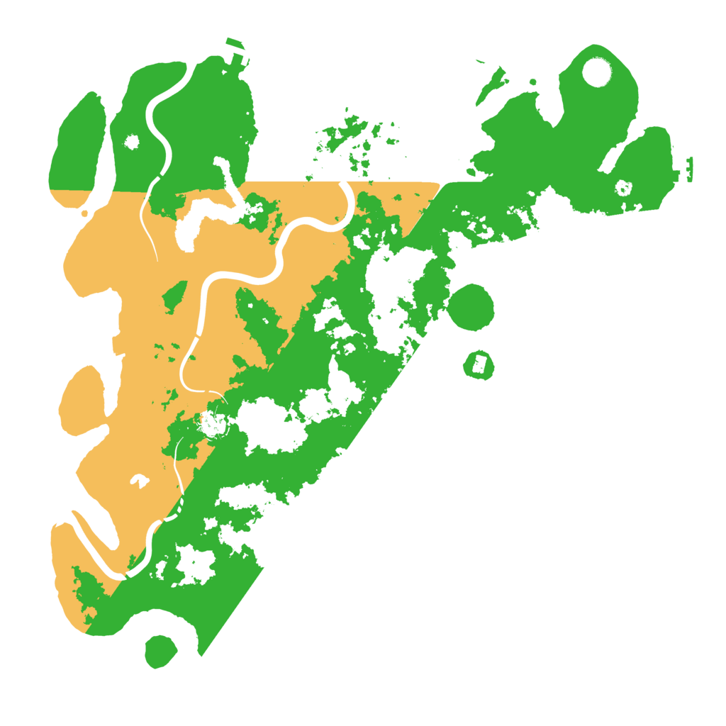Biome Rust Map: Procedural Map, Size: 4400, Seed: 150820241