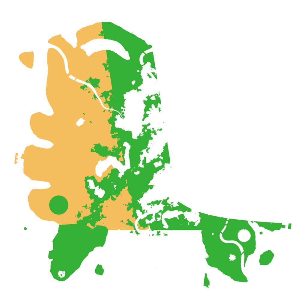 Biome Rust Map: Procedural Map, Size: 4250, Seed: 1901205788