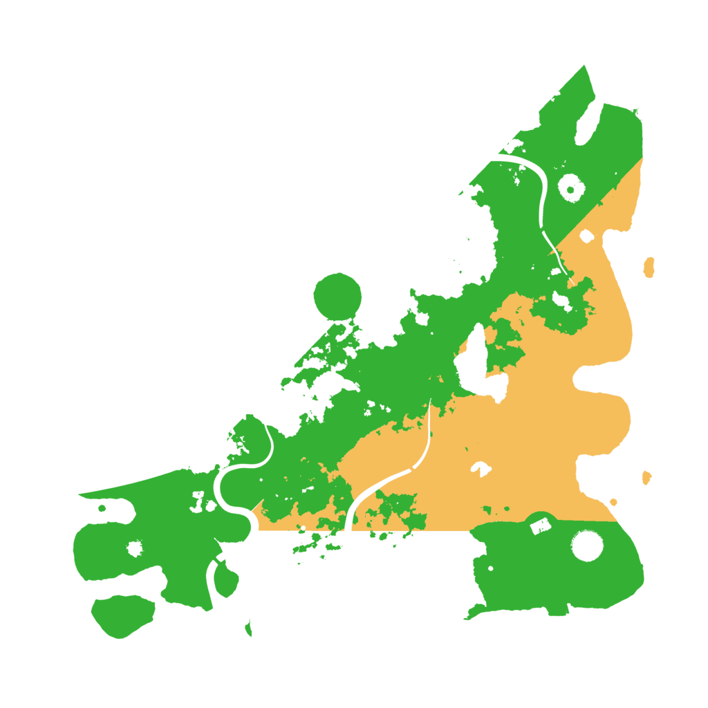 Biome Rust Map: Procedural Map, Size: 4000, Seed: 59671013