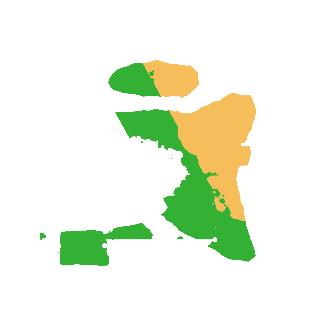 Biome Rust Map: Procedural Map, Size: 1900, Seed: 50001