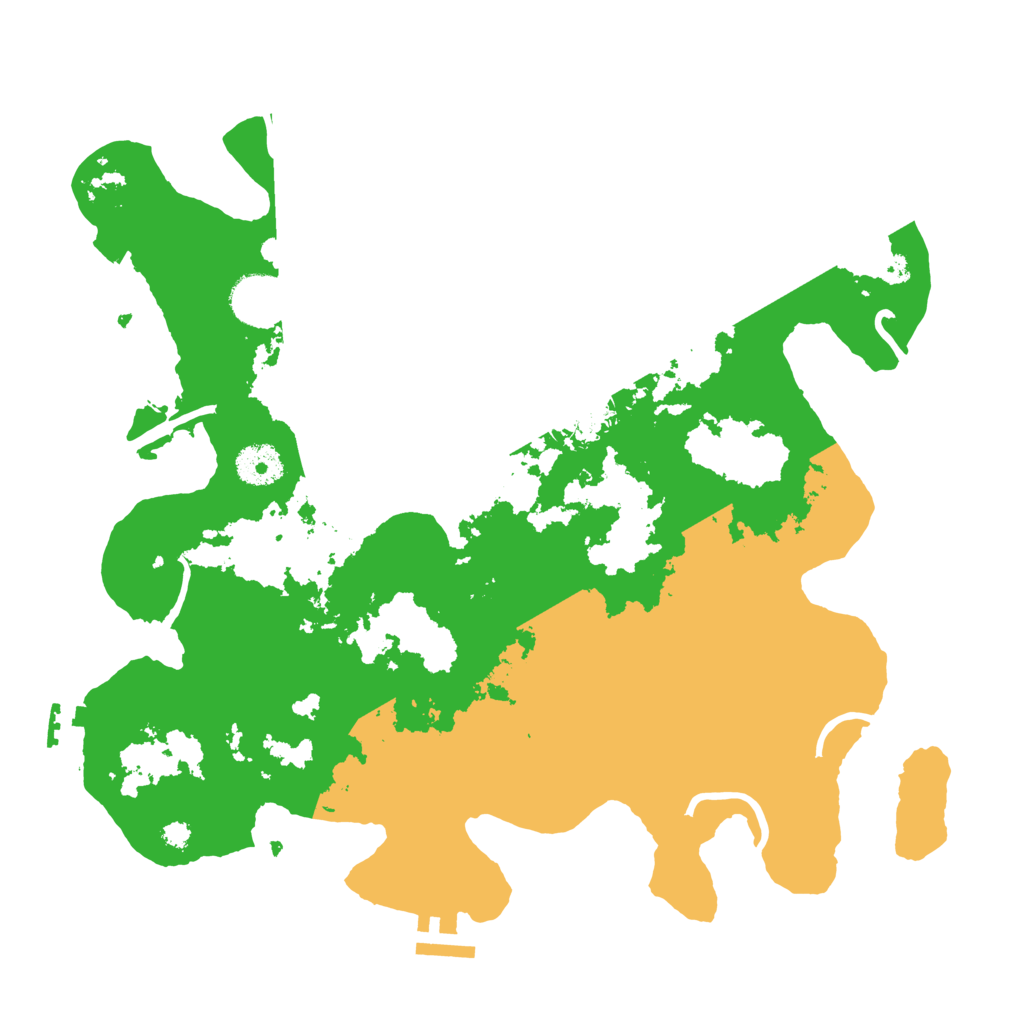 Biome Rust Map: Procedural Map, Size: 3500, Seed: 1662921905