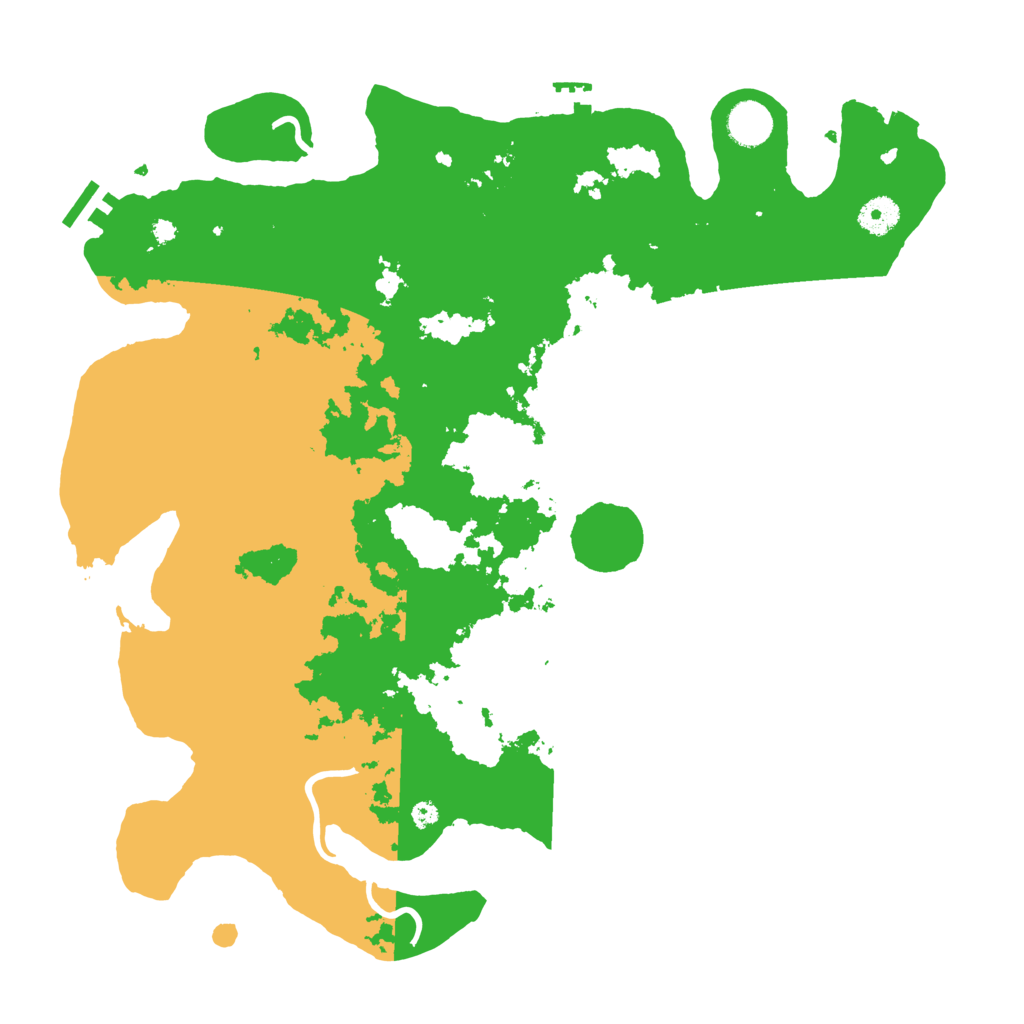 Biome Rust Map: Procedural Map, Size: 4000, Seed: 124132523