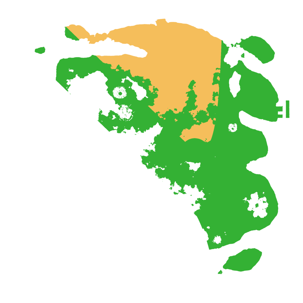 Biome Rust Map: Procedural Map, Size: 3500, Seed: 2145883110