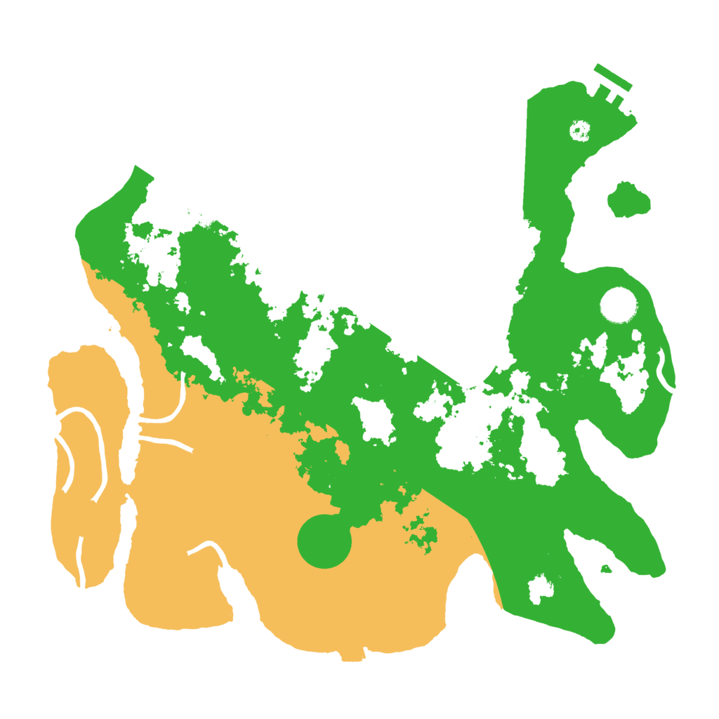 Biome Rust Map: Procedural Map, Size: 3500, Seed: 850027910