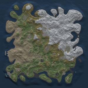 Thumbnail Rust Map: Procedural Map, Size: 4250, Seed: 1924551762, 18 Monuments