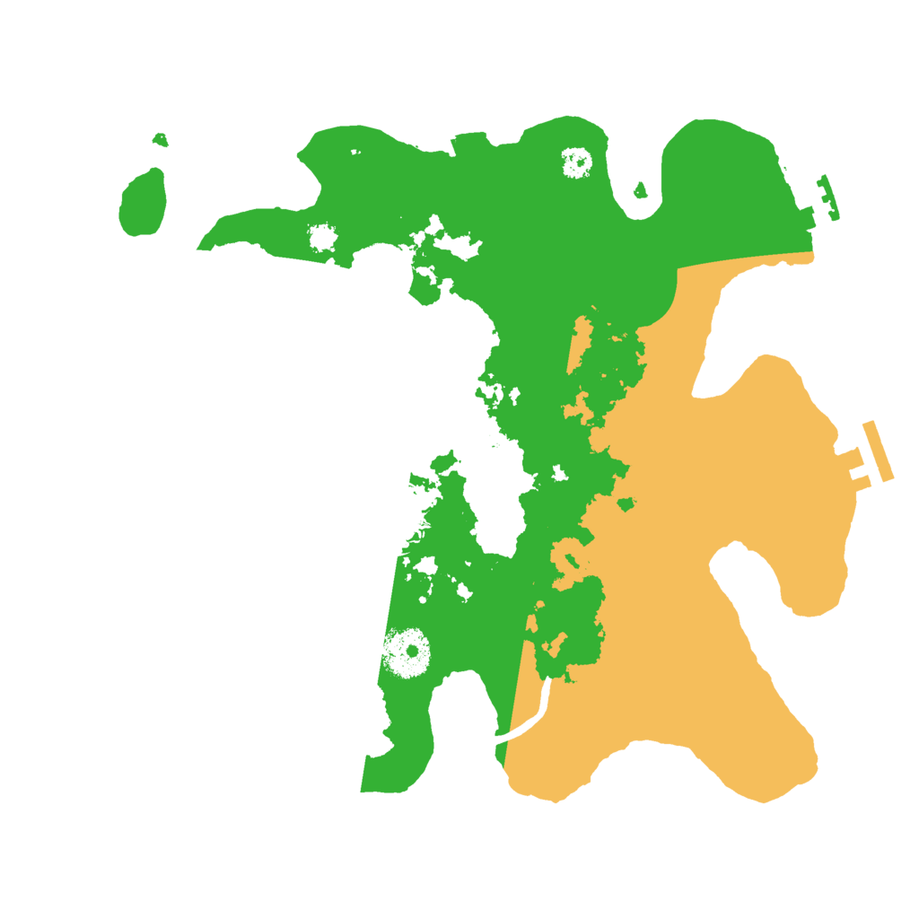 Biome Rust Map: Procedural Map, Size: 3000, Seed: 1493164805