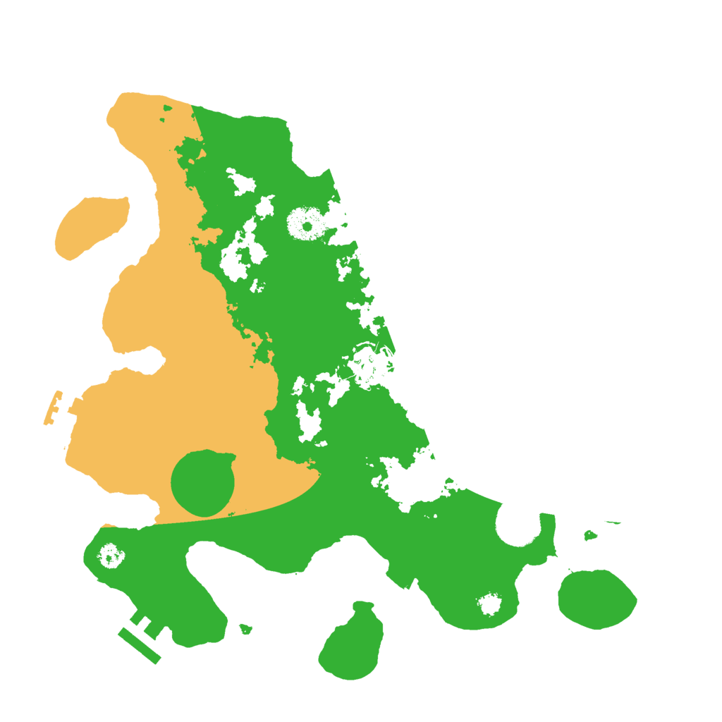 Biome Rust Map: Procedural Map, Size: 3000, Seed: 177977571