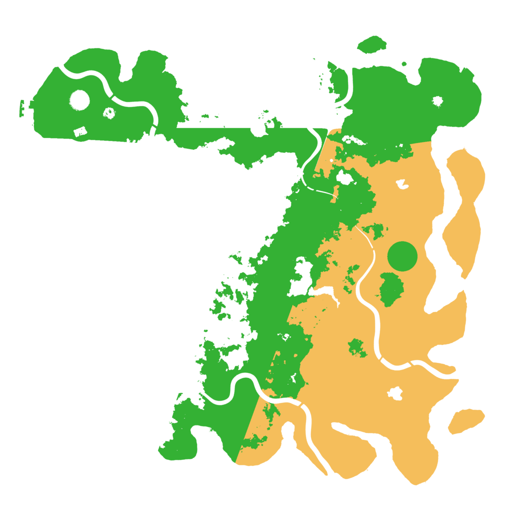 Biome Rust Map: Procedural Map, Size: 4500, Seed: 9230668
