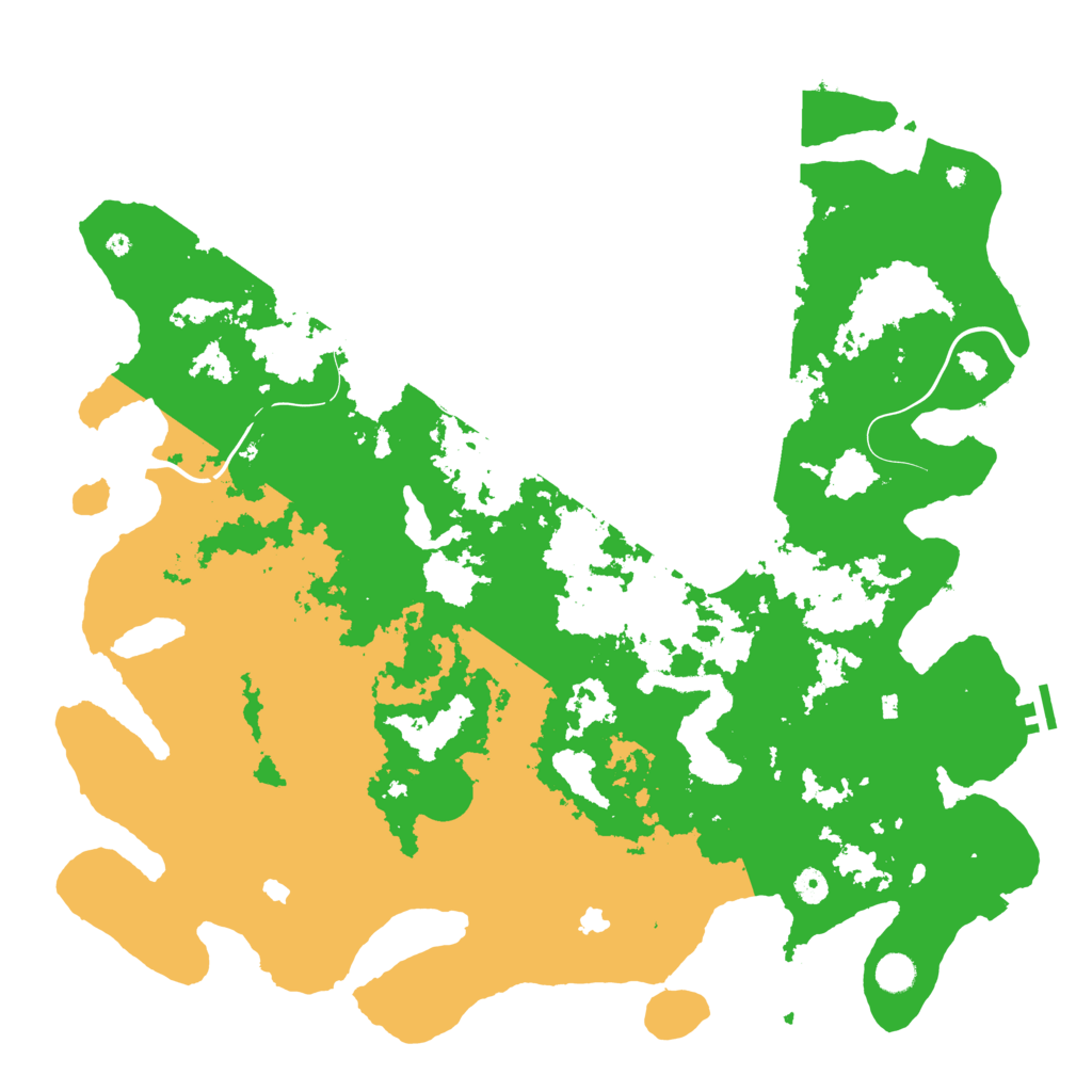 Biome Rust Map: Procedural Map, Size: 4852, Seed: 9864153