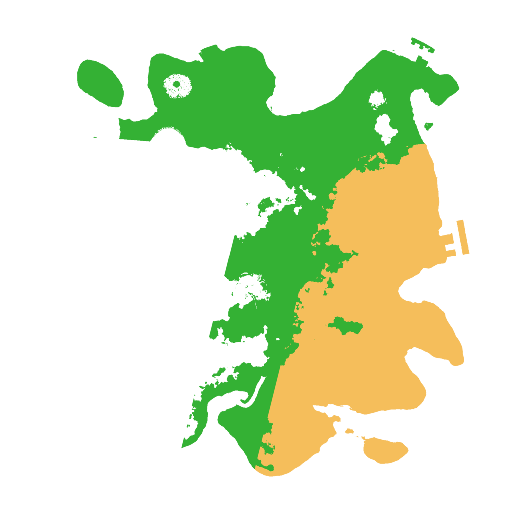 Biome Rust Map: Procedural Map, Size: 3000, Seed: 1275217626