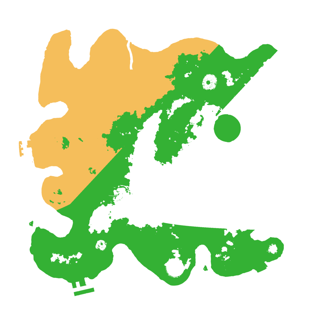 Biome Rust Map: Procedural Map, Size: 3100, Seed: 71237225