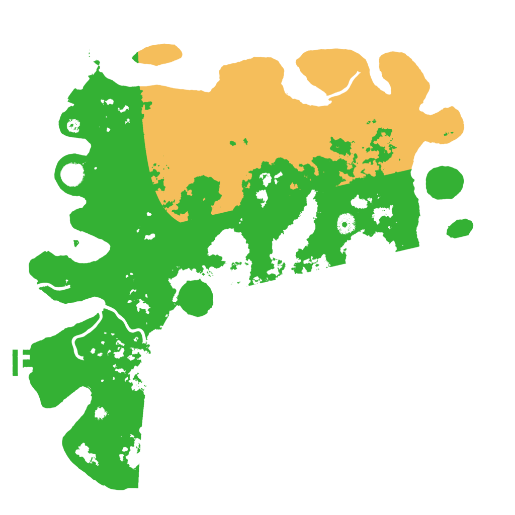 Biome Rust Map: Procedural Map, Size: 3939, Seed: 15000