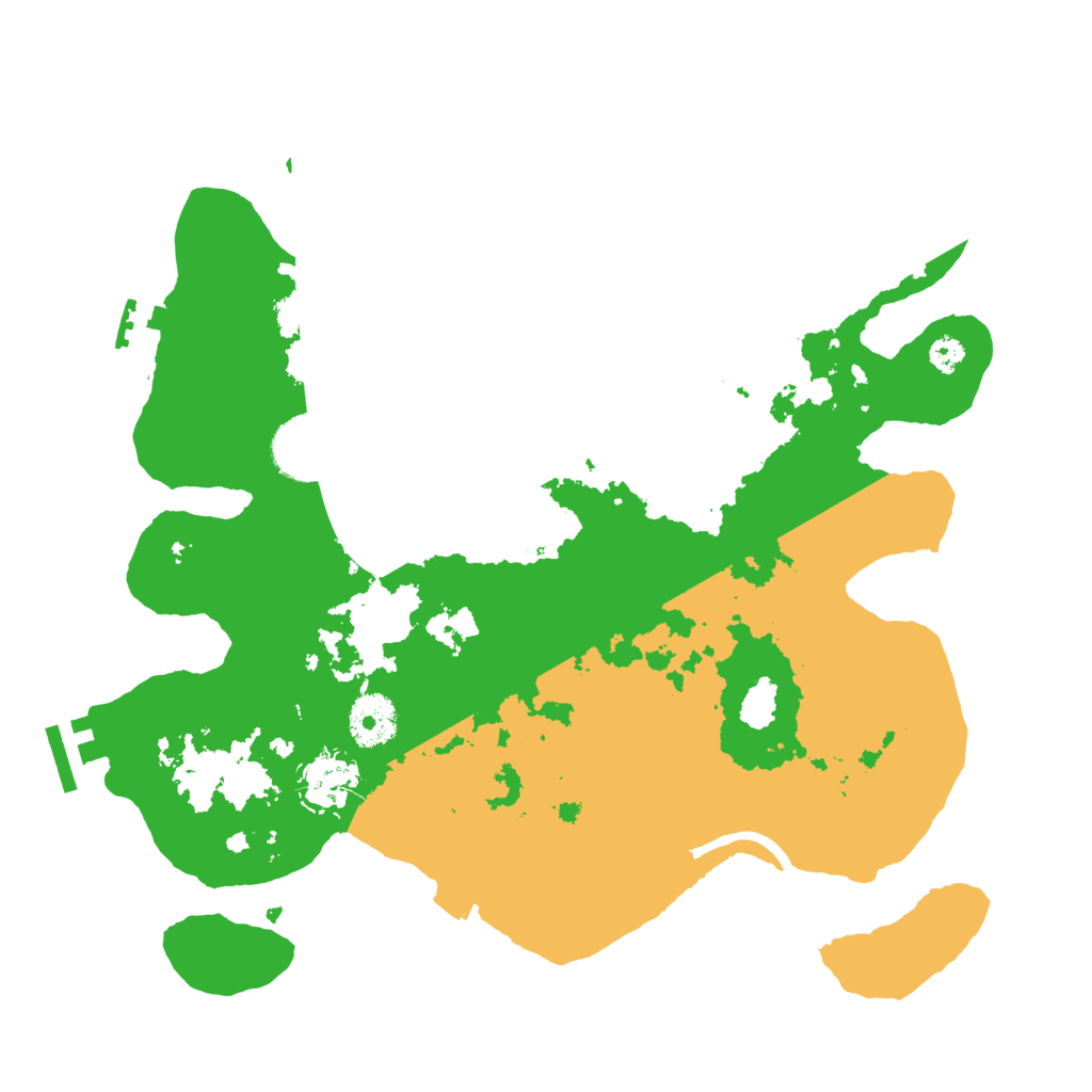 Biome Rust Map: Procedural Map, Size: 3250, Seed: 927010317