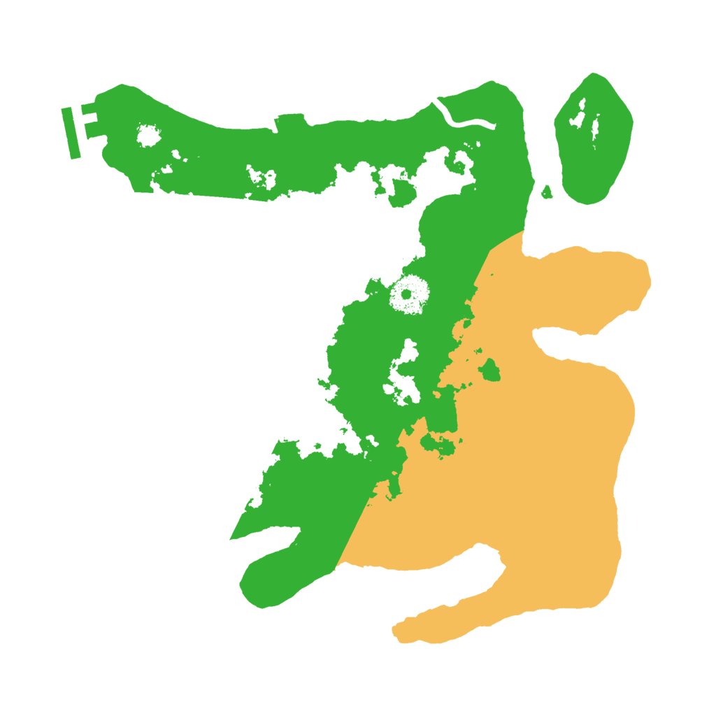 Biome Rust Map: Procedural Map, Size: 2800, Seed: 114569348