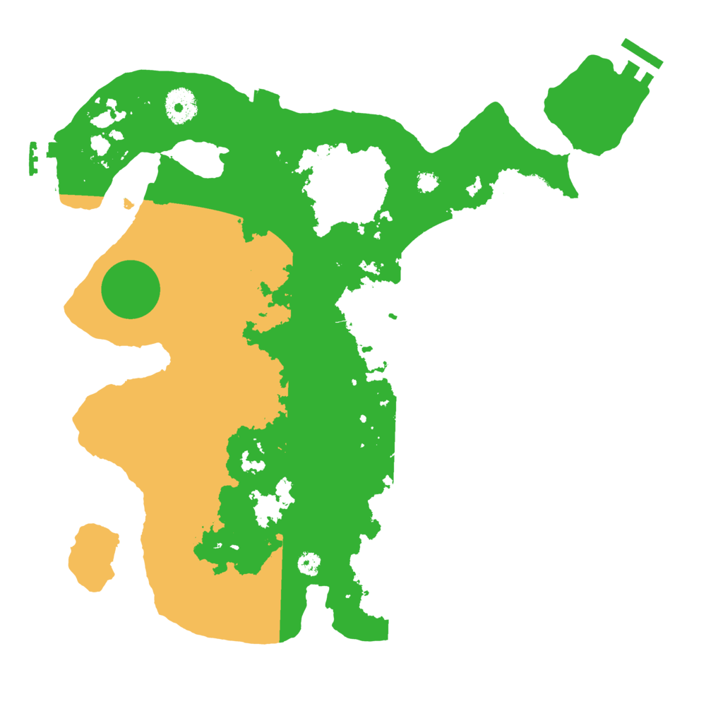 Biome Rust Map: Procedural Map, Size: 3250, Seed: 680067389