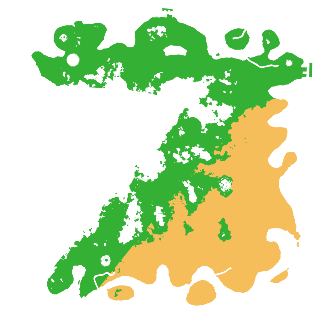 Biome Rust Map: Procedural Map, Size: 4500, Seed: 845021840