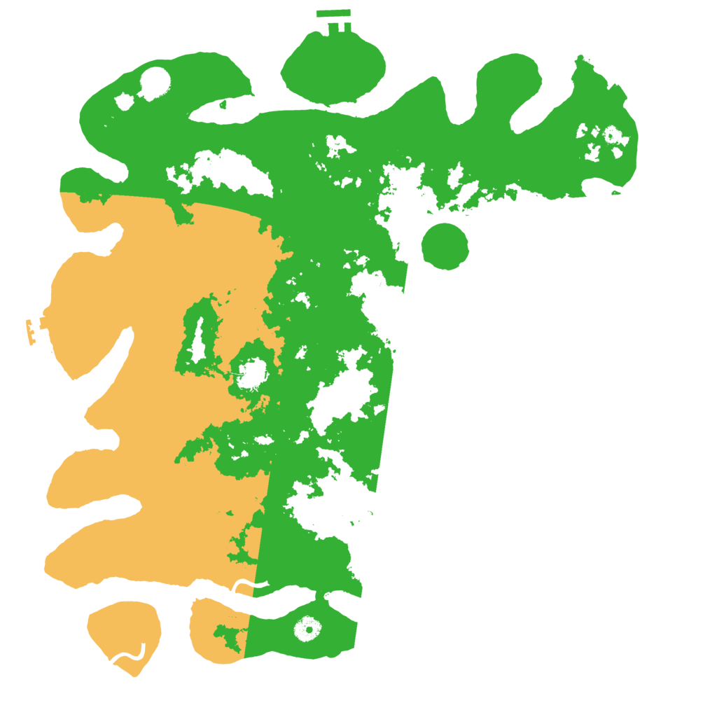 Biome Rust Map: Procedural Map, Size: 4250, Seed: 1998601047