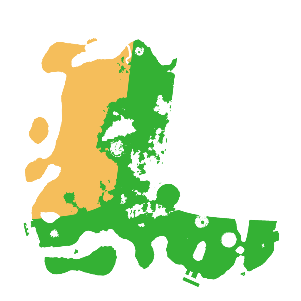 Biome Rust Map: Procedural Map, Size: 3500, Seed: 641392965