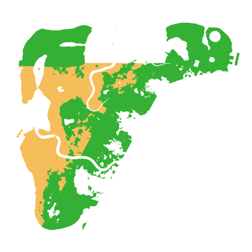 Biome Rust Map: Procedural Map, Size: 4000, Seed: 1236755442