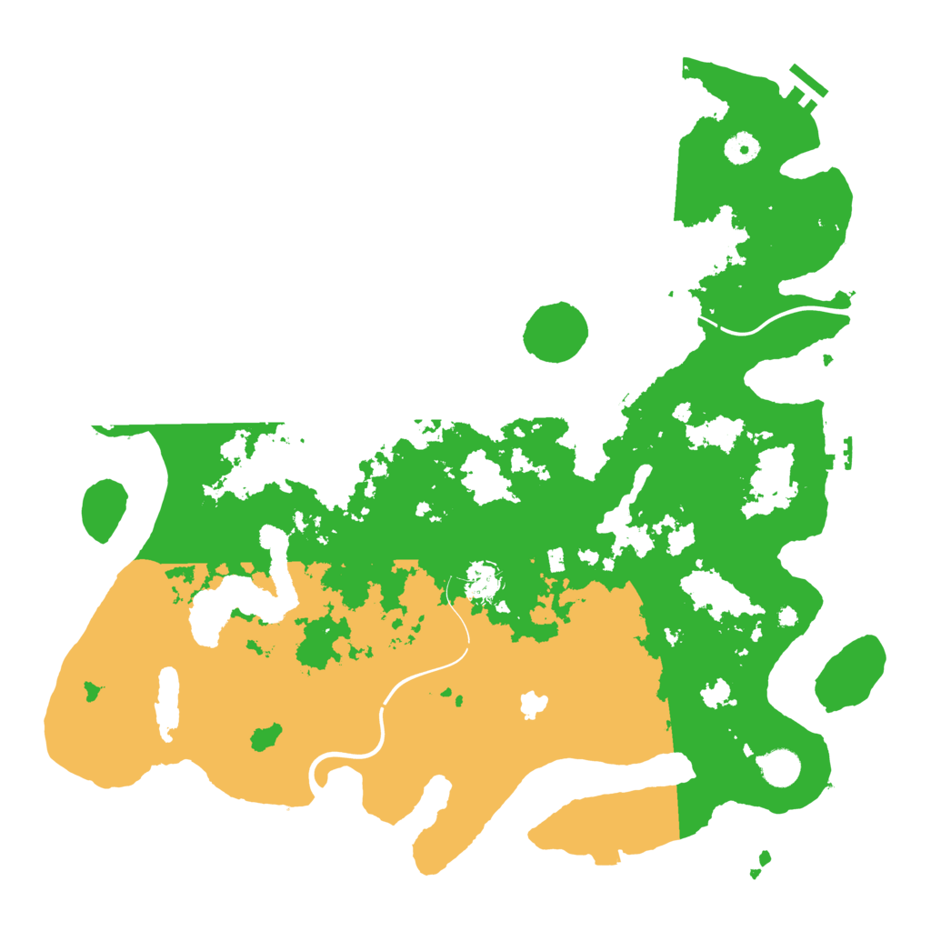 Biome Rust Map: Procedural Map, Size: 4250, Seed: 816148