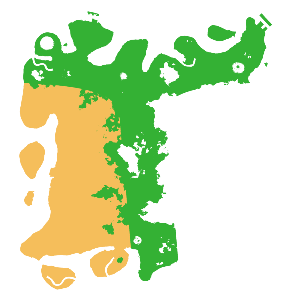 Biome Rust Map: Procedural Map, Size: 4000, Seed: 4557755