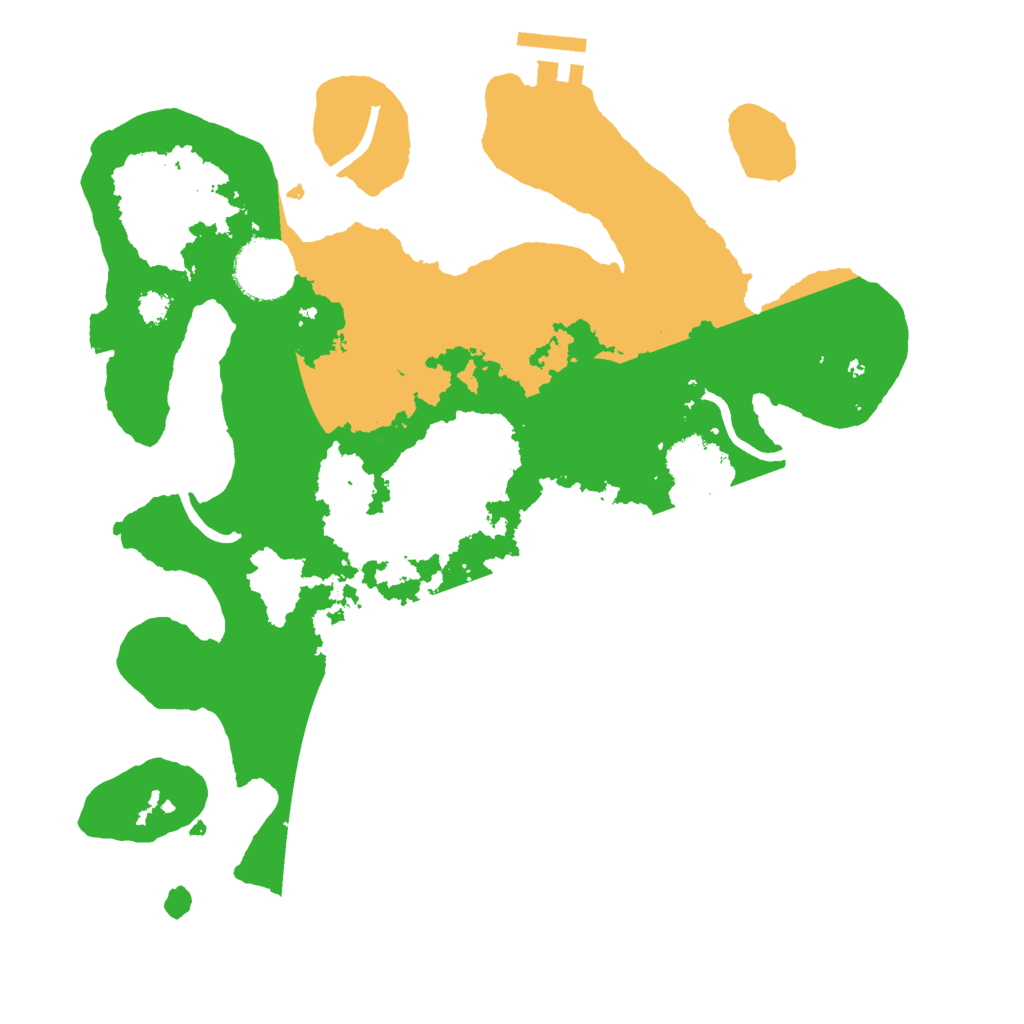 Biome Rust Map: Procedural Map, Size: 3000, Seed: 8735420