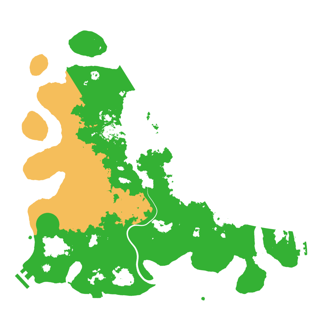Biome Rust Map: Procedural Map, Size: 3650, Seed: 35841360