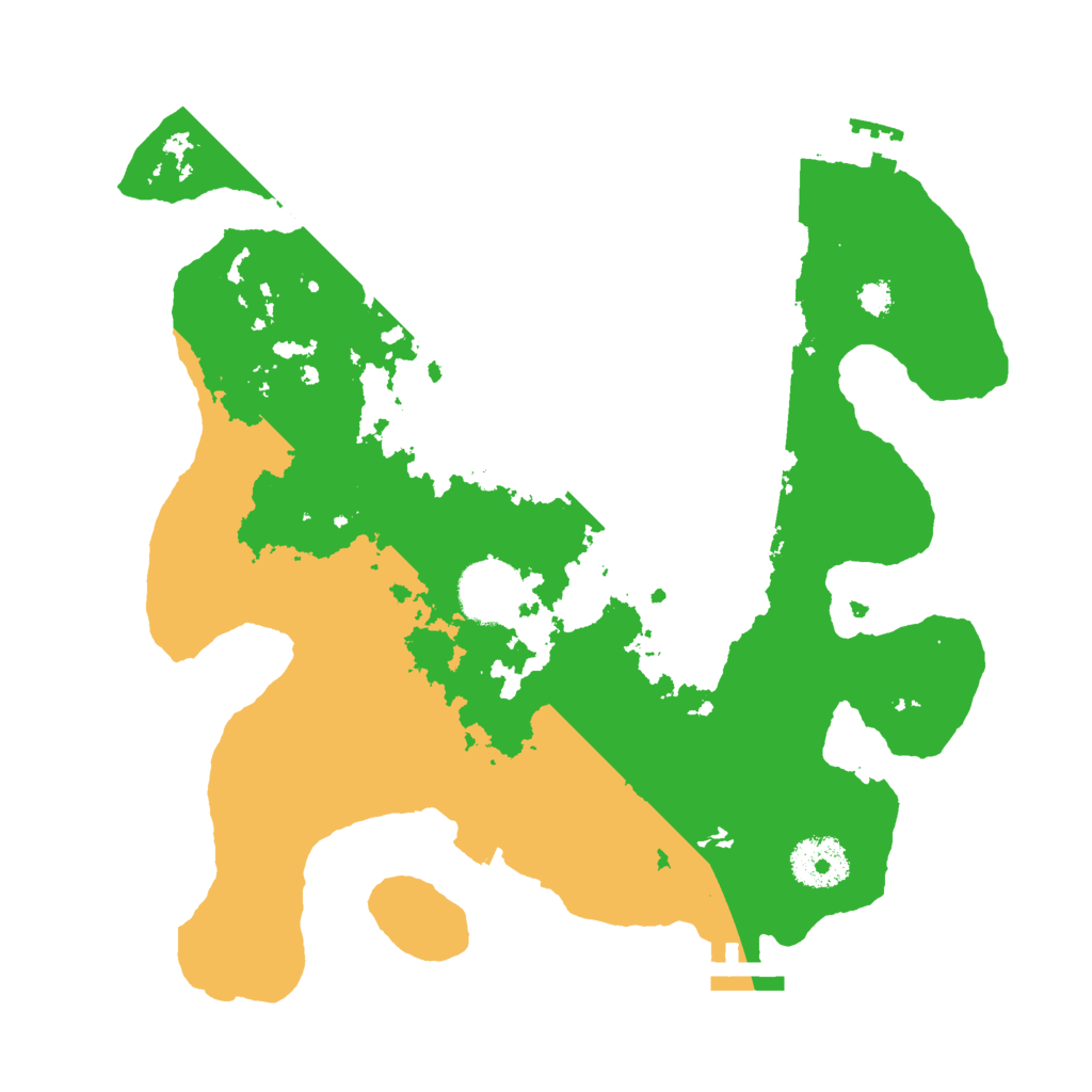 Biome Rust Map: Procedural Map, Size: 3000, Seed: 881780928
